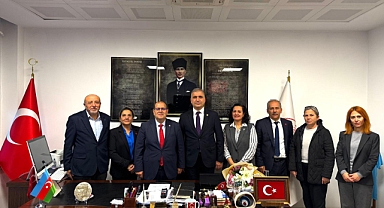 BATMAZ'DAN İLÇE MİLLİ EĞİTİM MÜDÜRLÜĞÜNE ZİYARET 