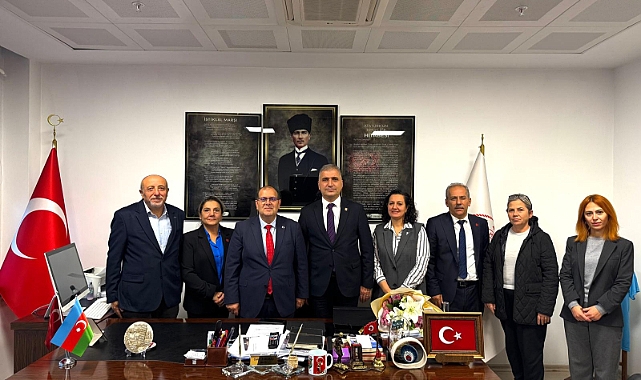 BATMAZ'DAN İLÇE MİLLİ EĞİTİM MÜDÜRLÜĞÜNE ZİYARET