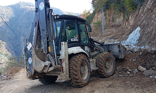 BÜYÜKŞEHİR TAŞ DUVARLARLA GÜVENLİ YOLLAR OLUŞTURUYOR