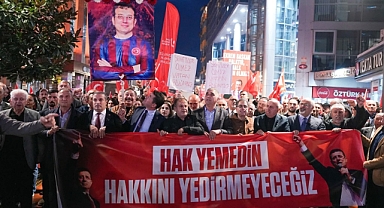 CHP TRABZON İMAMOĞLU İÇİN YÜRÜDÜ