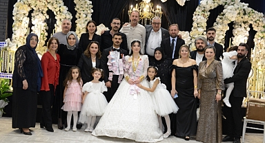 GAZETECİ EMİROĞLU’NUN MUTLU GÜNÜ… KIZI EYŞAN, MUHTEŞEM TÖRENLE DÜNYA EVİNE GİRDİ