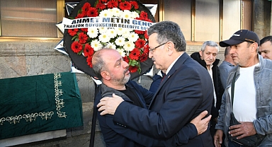 GAZETECİ ÖZGÜR ÖZDEMİR'İN BABASI EBEDİYETE UĞURLANDI