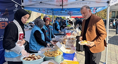 GAZZE İÇİN HAYIR ÇARŞISI 