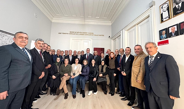 İYİ PARTİ'DEN CHP ORTAHİSAR'A ZİYARET