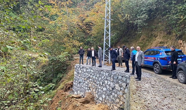 KAYMAMAK ÇİMŞİR ÇALIŞMALARI DENETLEDİ