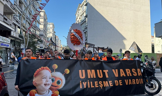 LÖSEV’DEN TRAZBON’DA FARKINDALIK YÜRÜYÜŞÜ