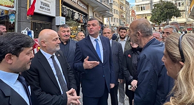 MHP TRABZON'DAN AKÇAABAT'A ÇIKARMA 