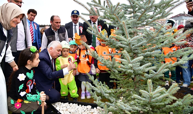 MİLLİ AĞAÇLANDIRMA GÜNÜ’NDE FİDANLAR TOPRAKLA BULUŞTU