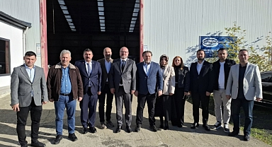 MÜSİAD TRABZON'DAN ŞİNİK OSB'YE ZİYARET