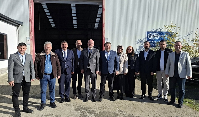 MÜSİAD TRABZON'DAN ŞİNİK OSB'YE ZİYARET