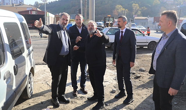 MUSTAFA ŞEN, OSMANBABA KAVŞAĞINI İNCELEDİ