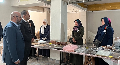 OF'TA GAZZE'YE DESTEK İÇİN HAYIR ÇARŞISI AÇILDI 