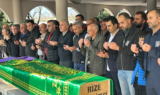 RİZE'DE SAĞLIK PERSONELİNE SON GÖREV... GÖZYAŞLARI SEL OLUP AKTI
