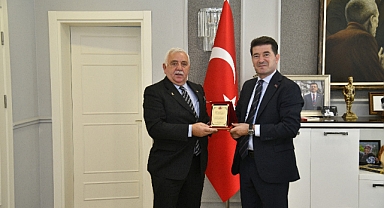 ŞEHİT AİLELERİ DERNEĞİ'NDAN KAYA’YA TEŞEKKÜR ZİYARETİ