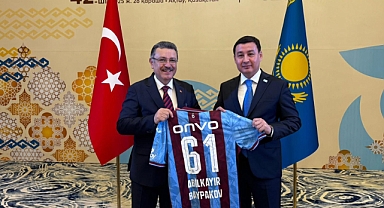 TRABZON'UN YENİ KARDEŞ ŞEHRİ AKTAU OLDU