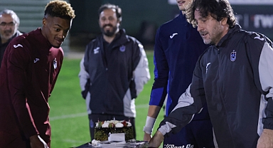 TRABZONSPOR İDMANINDA DOĞUM GÜNÜ SÜRPRİZİ 