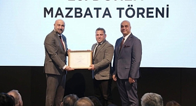 TÜRSAB'TA MAZBATA TÖRENİ