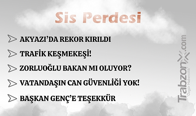 15.12.2025 SİS PERDESİ