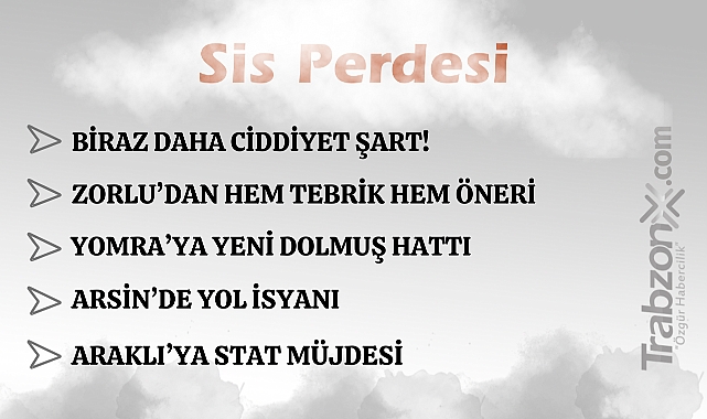 27.12.2025 SİS PERDESİ