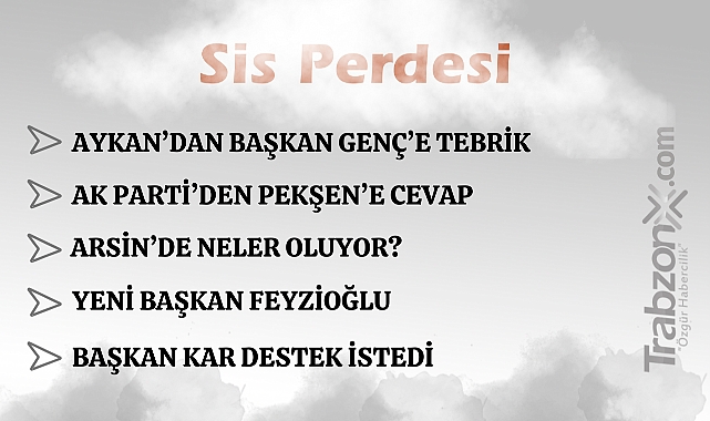 30.12.2025 SİS PERDESİ