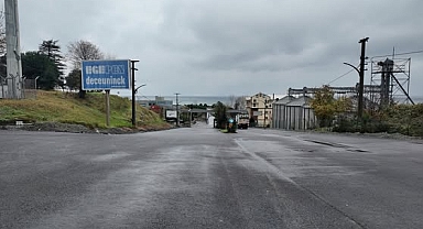 ARSİN OSB ASFALTLANDI 