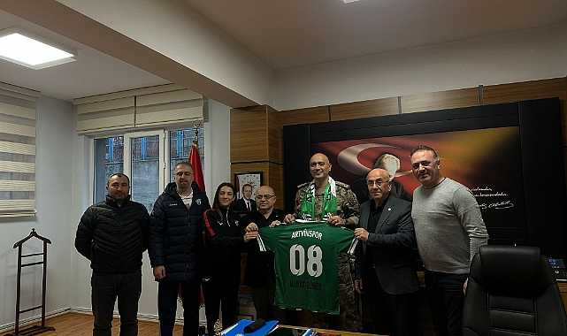 ARTVİNSPOR'DAN İL EMNİYET MÜDÜRÜNE ZİYARET
