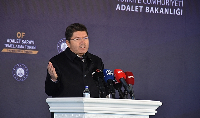BAKAN TUNÇ: ADALETİ, DARBECİNİN ARKA BAHÇESİ OLMAKTAN KURTARDIK
