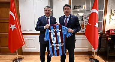 BAKAN TUNÇ'TAN BÜYÜKŞEHİR'E ZİYARET