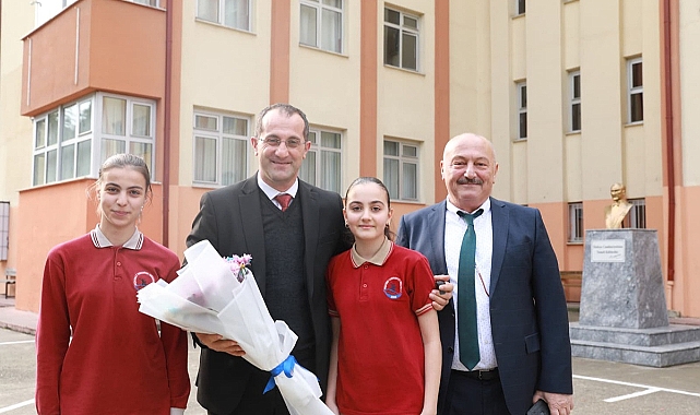 BAŞKAN EKİM HER HAFTA BİR OKULDA