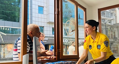 BÜYÜKŞEHİR ON BİNLERCE TURİSTE YARDIMCI OLDU