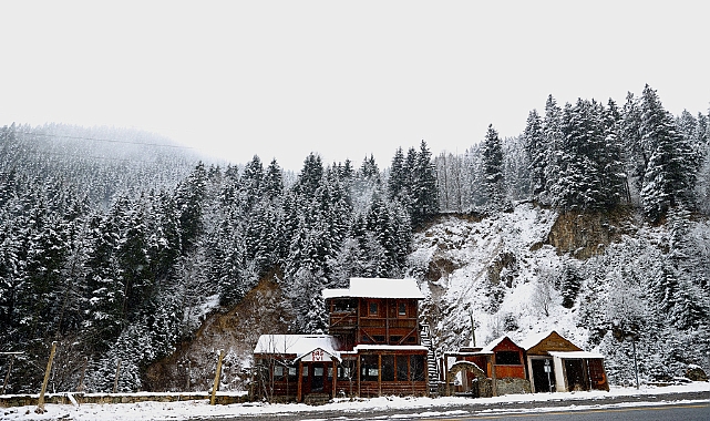 KARADENİZ'DE KAR GÜZELLİĞİ