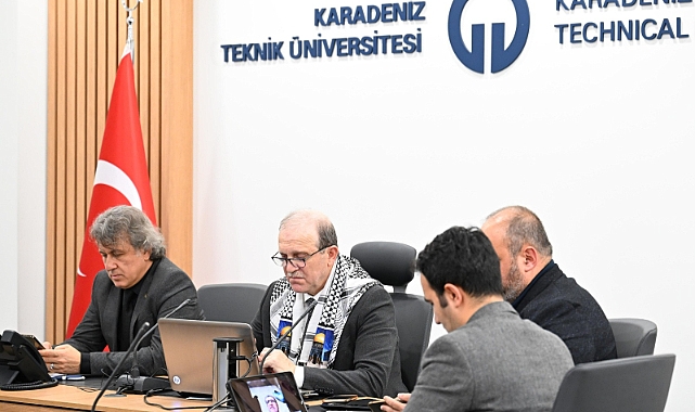 KTÜ'DEN GAZZE'YE TAM DESTEK