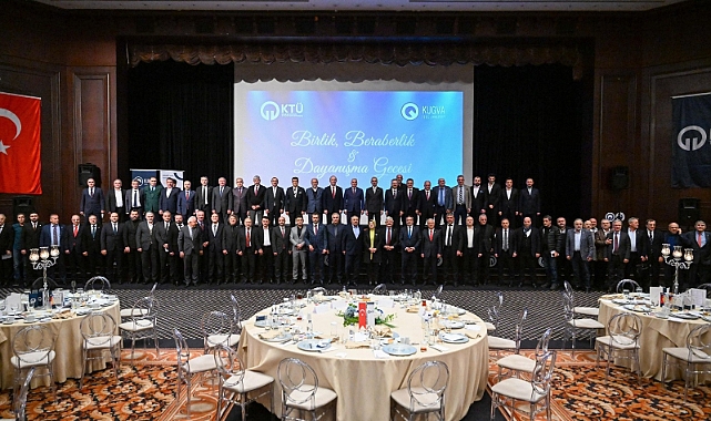 KTÜ VAKFI DAYANIŞMA GECESİ YOĞUN KATILIMLA GERÇEKLEŞTİ