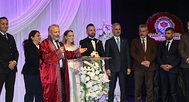 KÜBRA VE UĞUR'UN MUTLU GÜNÜ... ŞAHİTLERİ BAKAN URALOĞLU