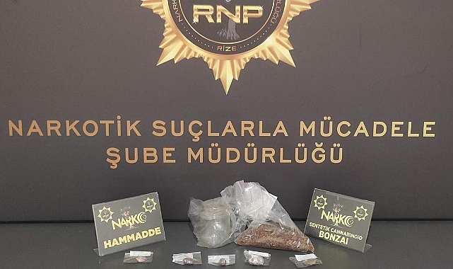 RİZE'DE ZEHİR OPERASYONU: 8 ŞÜPHELİ TUTUKLANDI