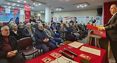 SAADET PARTİSİ RİZE'DE YILIN SON DİVAN TOPLANTISI YAPILDI 