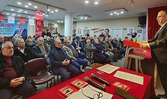 SAADET PARTİSİ RİZE'DE YILIN SON DİVAN TOPLANTISI YAPILDI
