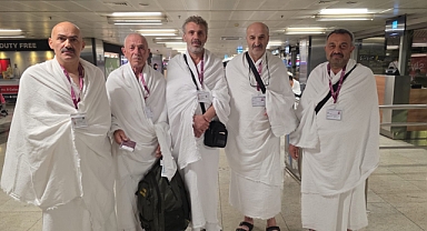 ŞEHİT YAKINLARI VE GAZİLER UMREYE UĞURLANDI