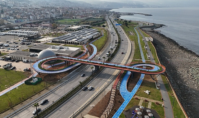 TRABZON'DA EKOLOJİK KÖPRÜ TAMAMLANDI