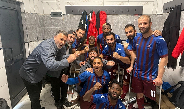 TRABZON EKİBİNİN SAHASINDA BİLEĞİ BÜKÜLMÜYOR