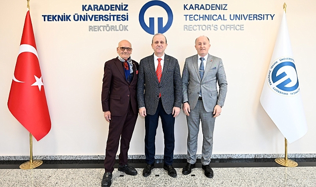 TRABZON GÜRCÜ KÜLTÜR DERNEĞİ’NDEN KTÜ REKTÖRÜNE ZİYARET