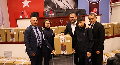 TRABZONSPOR'DAN AMATÖR KULÜPLERE DESTEK 
