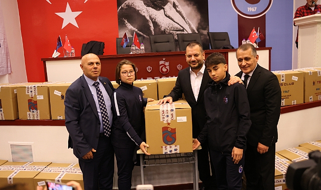 TRABZONSPOR'DAN AMATÖR KULÜPLERE DESTEK 