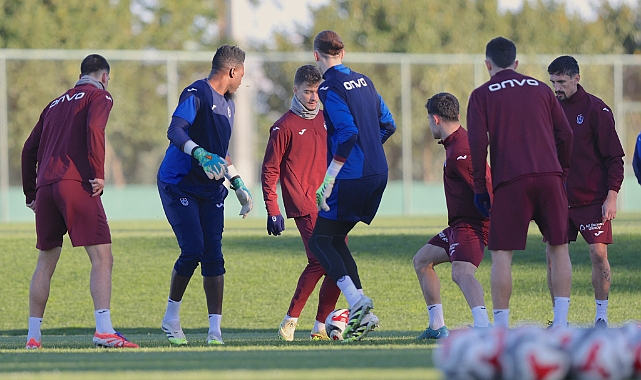 TRABZONSPOR, GENÇLERBİRLİĞİ MESAİSİ BAŞLADI