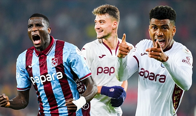 TRABZONSPOR'UN MUHTEŞEM 3'LÜSÜ
