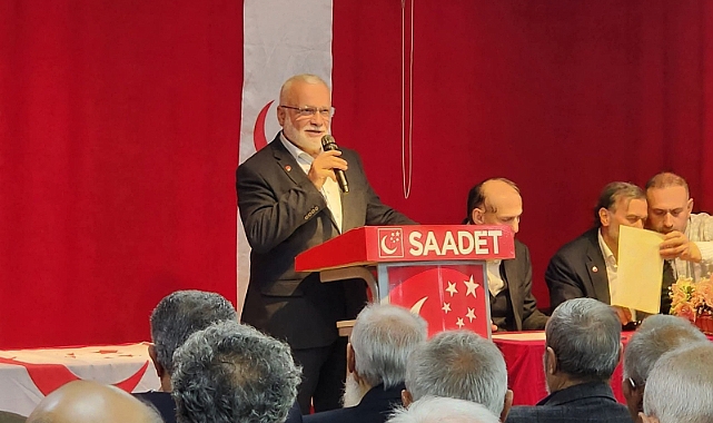 UZUN: ORTADOĞU'DAKİ ZULMÜ SAADET PARTİSİ DURDURUR!