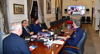 VALİ YILDIRIM KRİTİK TOPLANTIYA KATILDI 