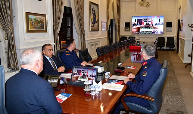 VALİ YILDIRIM KRİTİK TOPLANTIYA KATILDI