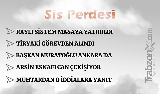 08.01.2026 SİS PERDESİ 