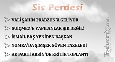 16.01.2026 SİS PERDESİ 